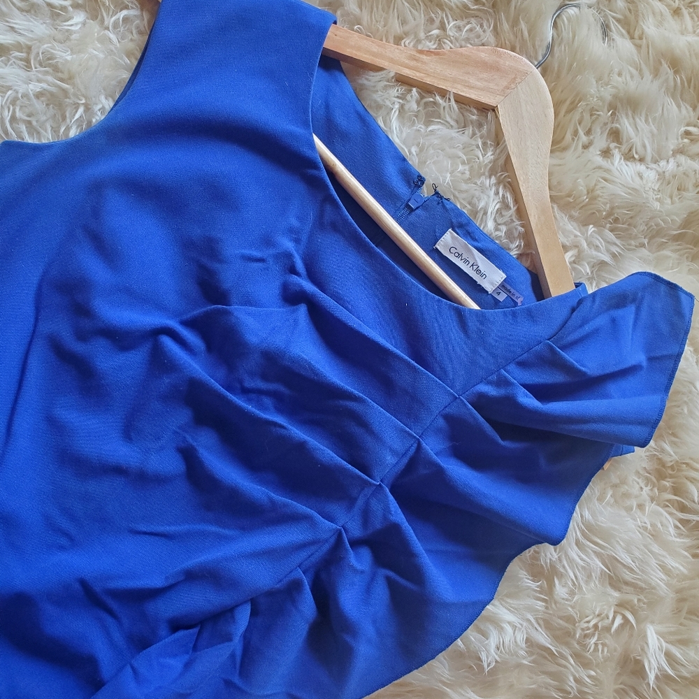 NWT | Calvin Klein | Ruffle Dress